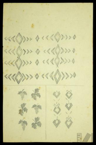 Figuras geométricas y hojas