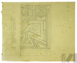 Diseño para el pabellón de las fábricas Vitarte, Victoria e Inca