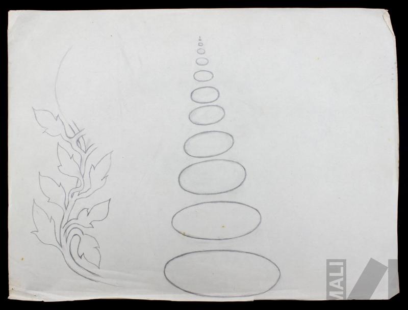 Diseños circulares y vegetación