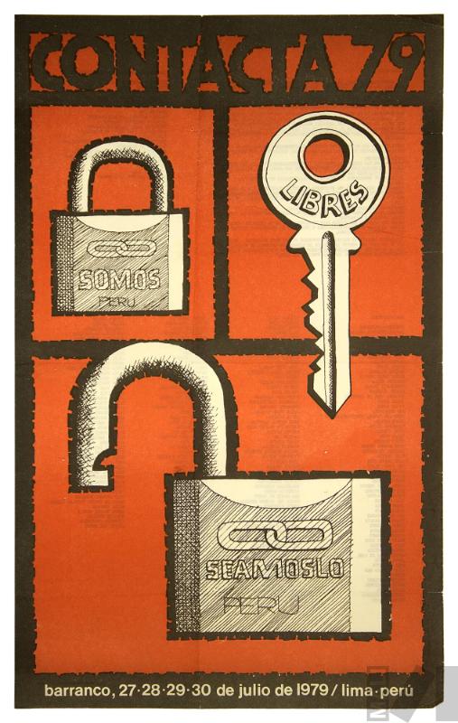 Afiche del Festival de Arte Total Contacta 79