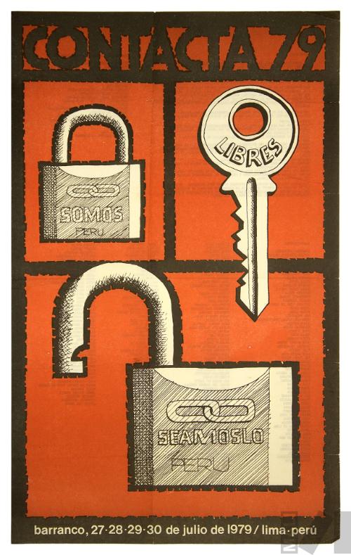 Afiche del Festival de Arte Total Contacta 79