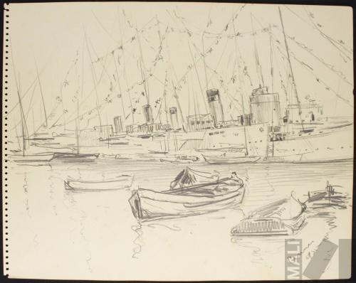 Vista de la rada de Cannes