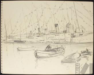 Vista de la rada de Cannes