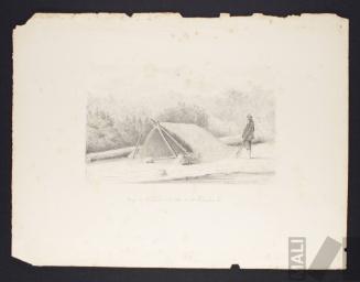 Abrigo de chunchos a la orilla del río Paucartambo 