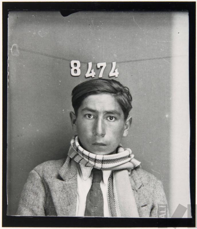 Retrato de identificación Mina Morococha N. 8474