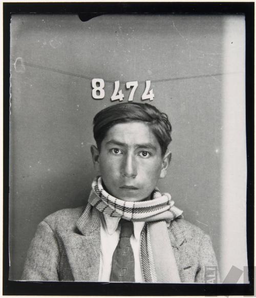 Retrato de identificación Mina Morococha N. 8474