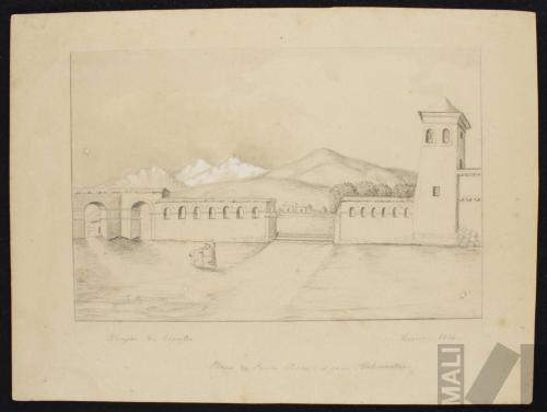 Plaza de Santa Rosa i el gran Vilcanota