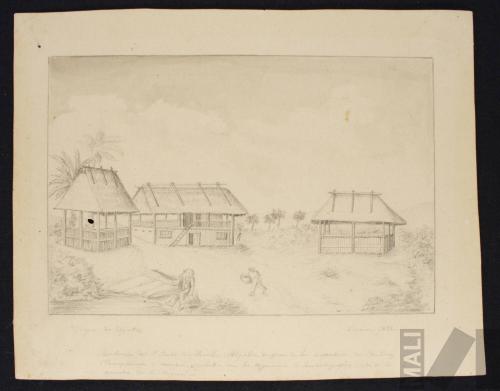 Residencia del P. Bobo de Revello, i de Ugalde, después de los incendios de Sta. Cruz i de Chaupimayo, i muchos combates con los tuyuniris i huachapayris; vistas de la aguada de San Miguel