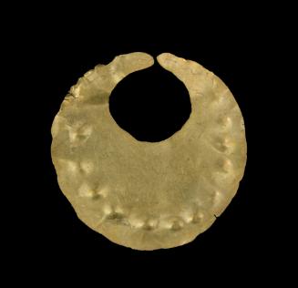 Nariguera de forma semi circular