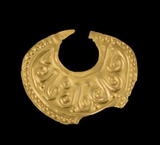 Nariguera de forma semi circular