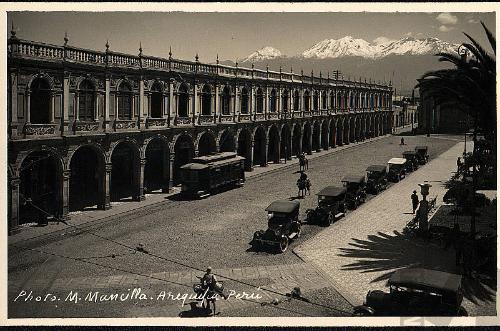 Portales de Plaza de Armas de Arequipa