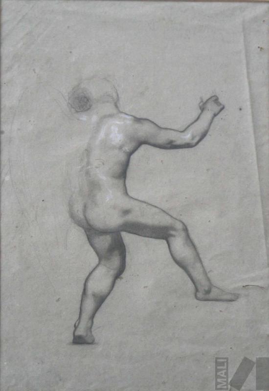 Demonio, estudio para 'El entierro del cura o Manchaypuito'