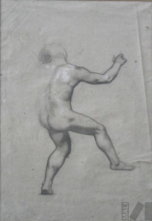 Demonio, estudio para 'El entierro del cura o Manchaypuito'