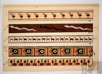 Estudios de ornamentación. Serie 100 motivos de la decoración inka