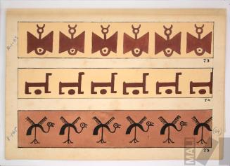 Estudios de ornamentación. Serie 100 motivos de la decoración inka