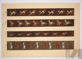 Estudios de ornamentación. Serie 100 motivos de la decoración inka