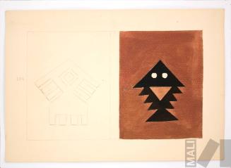 Estudios de ornamentación. Serie 100 motivos de la decoración inka