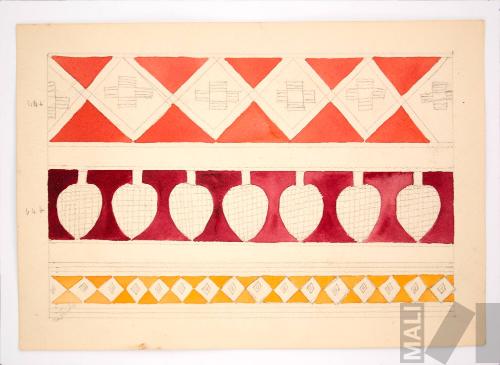 Estudios de ornamentación. Serie 100 motivos de la decoración inka