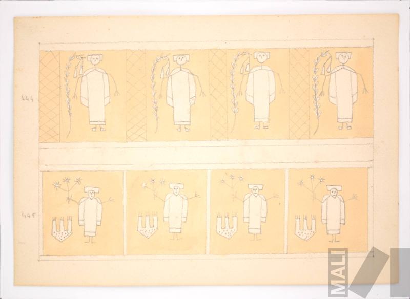 Estudios de ornamentación. Serie 100 motivos de la decoración inka