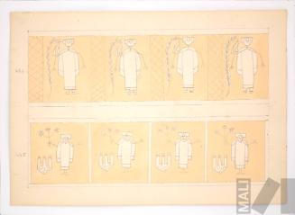 Estudios de ornamentación. Serie 100 motivos de la decoración inka