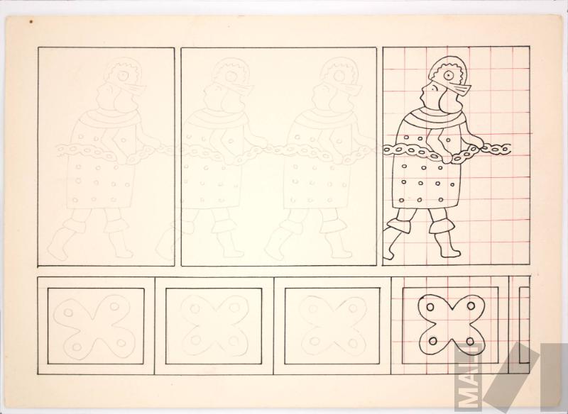 Estudios de ornamentación. Serie 100 motivos de la decoración inka