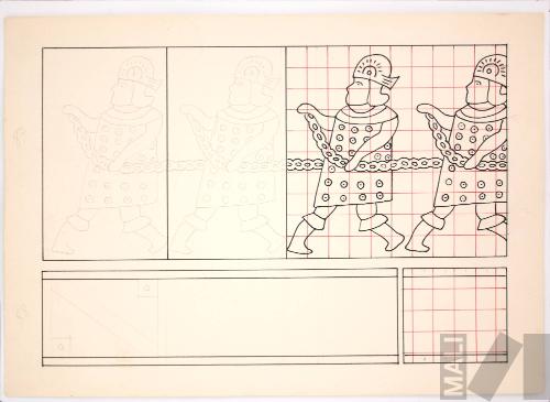 Estudios de ornamentación. Serie 100 motivos de la decoración inka