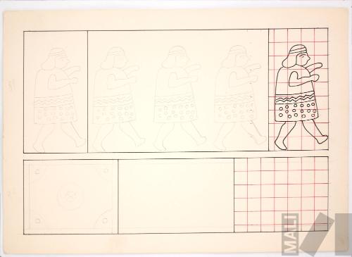 Estudios de ornamentación. Serie 100 motivos de la decoración inka