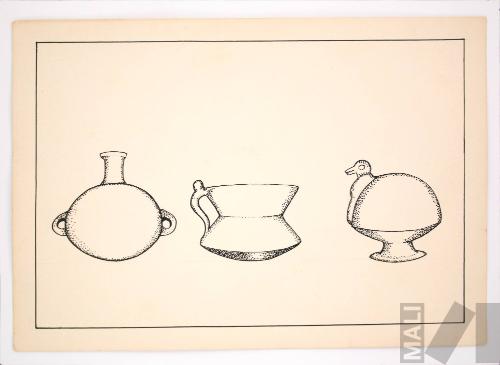 Estudios de tipologías de cerámica. Serie 100 motivos de la decoración inka