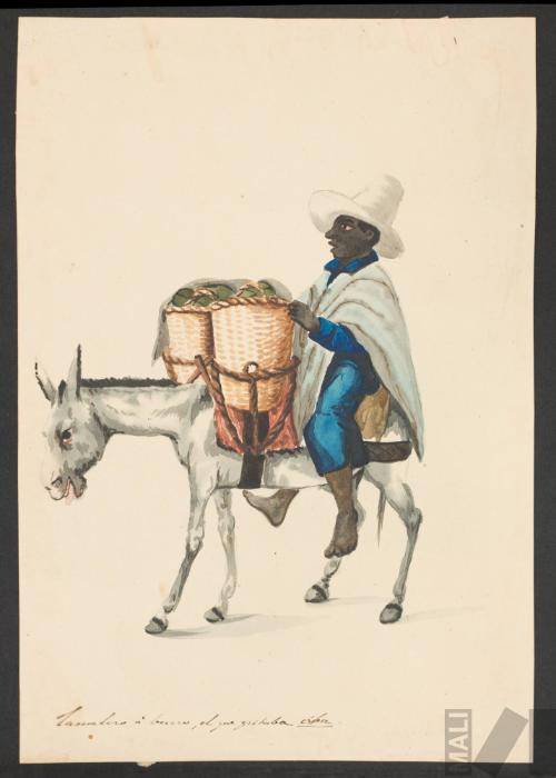 Tamalero a burro, el que gritaba óba