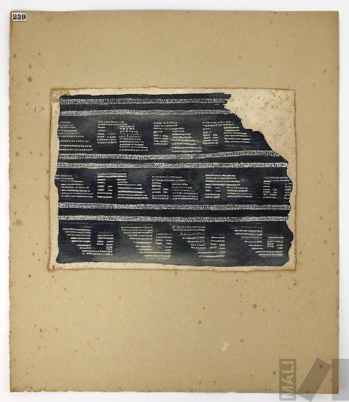 Estudio de fragmento textil prehispánico