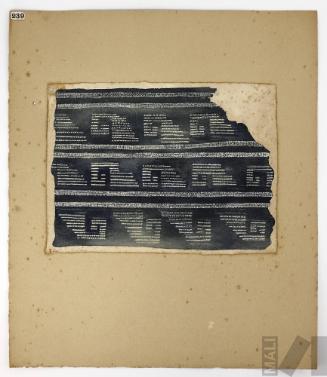 Estudio de fragmento textil prehispánico