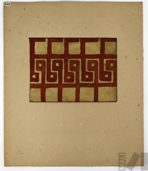 Estudio de motivo prehispánico