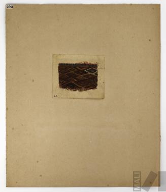 Estudio de fragmento textil prehispánico