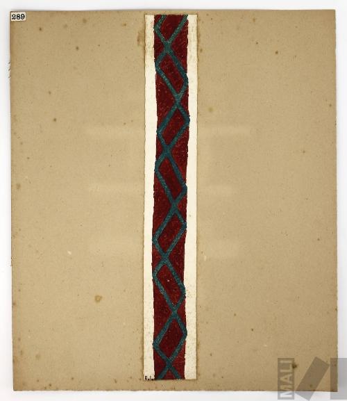 Estudio de fragmento textil prehispánico