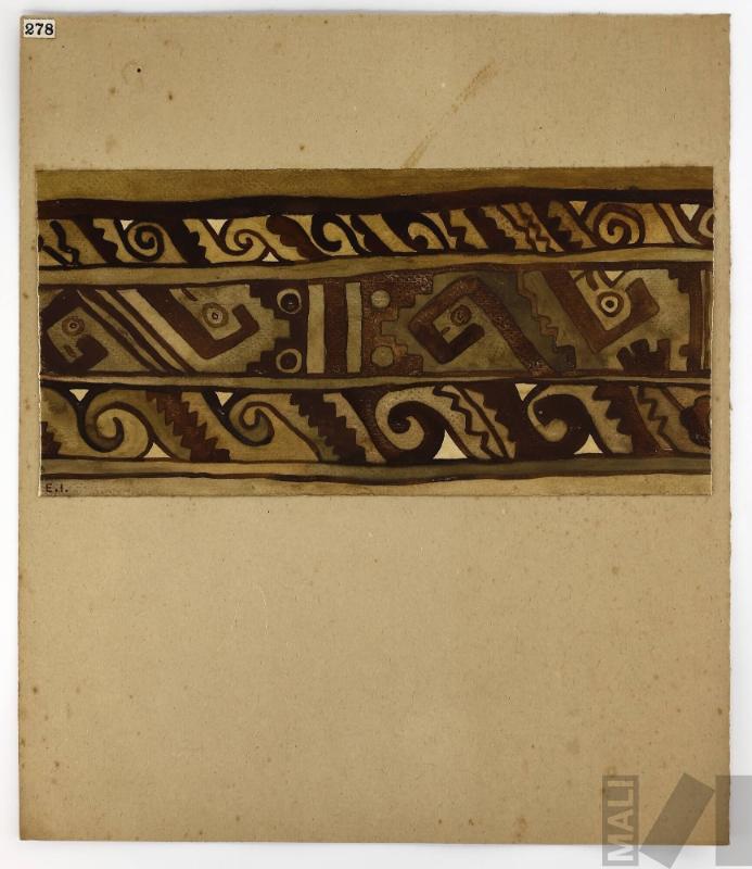 Estudio de motivo prehispánico