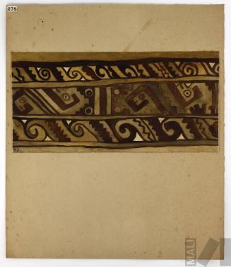 Estudio de motivo prehispánico