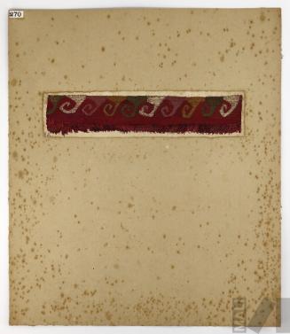 Estudio de fragmento textil prehispánico