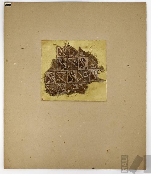 Estudio de fragmento textil prehispánico