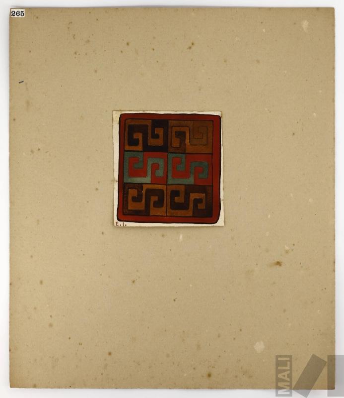 Estudio de motivo prehispánico