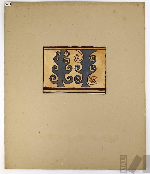 Estudio de motivo prehispánico