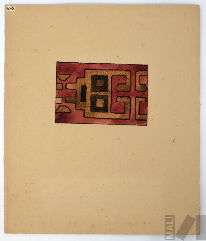 Estudio de motivo prehispánico