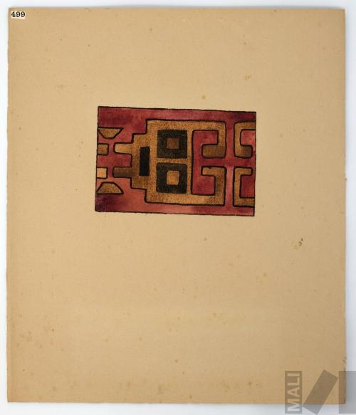 Estudio de motivo prehispánico