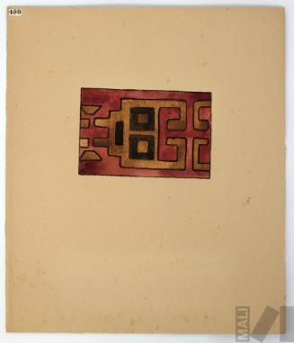 Estudio de motivo prehispánico