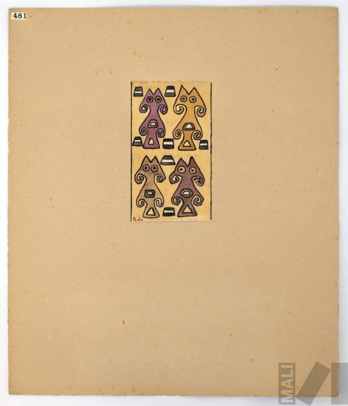 Estudio de motivo prehispánico