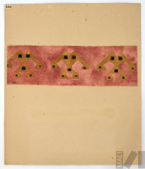 Estudio de motivo prehispánico