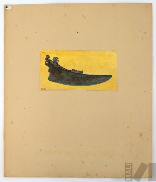 Estudio de cuchillo prehispánico