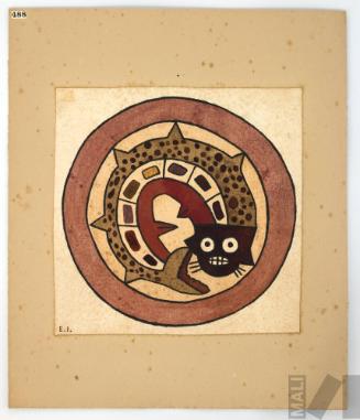 Estudio de motivo Nasca (pez)