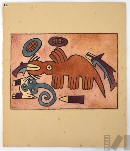 Estudio de motivo Nasca