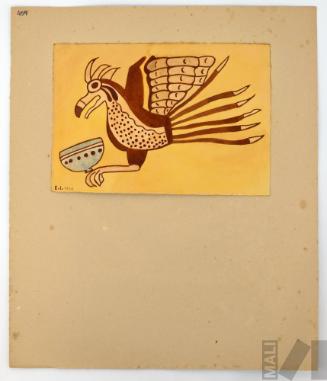 Estudio de motivo moche (ave)