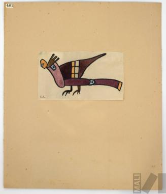 Estudio de motivo Nasca (ave)